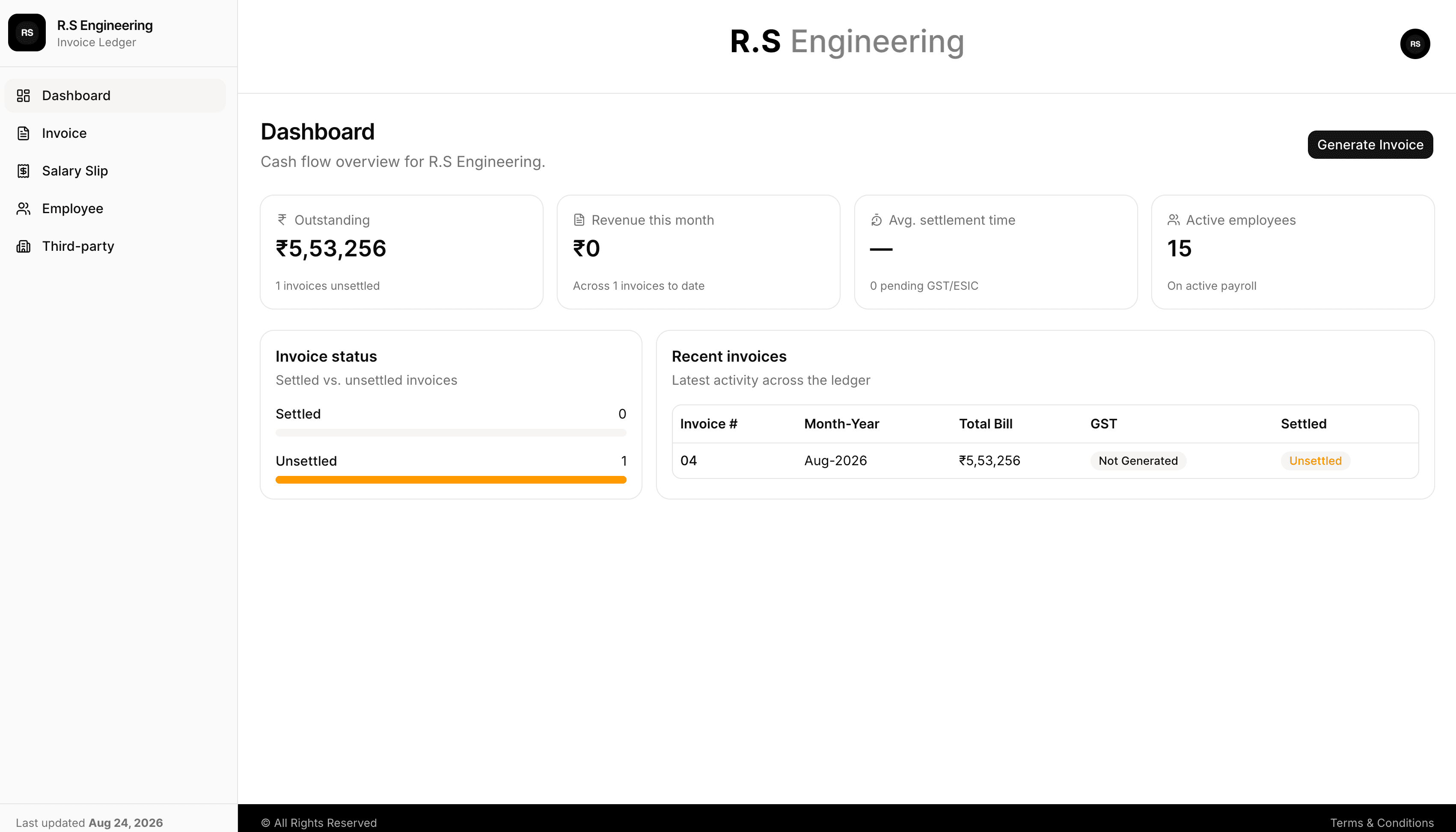 Invoice Ledger